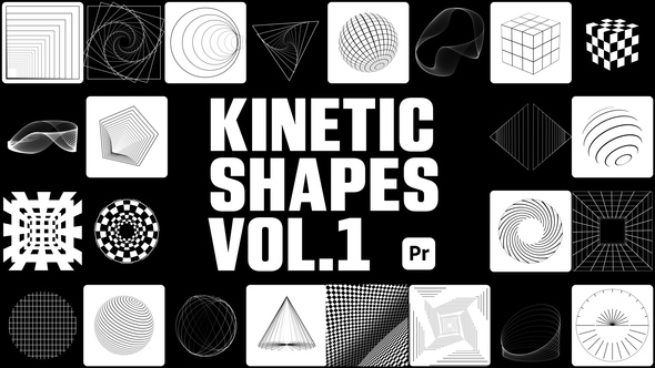 VideoHive Kinetic Shapes 1 for Premiere Pro