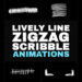 VideoHive Lively Line Zigzag Scribble Animations | DaVinci Resolve 53842254