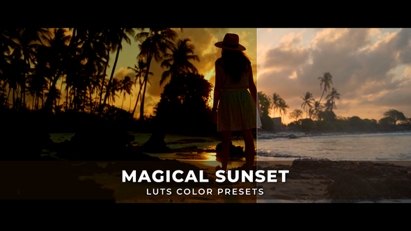 VideoHive Magical Sunset Luts