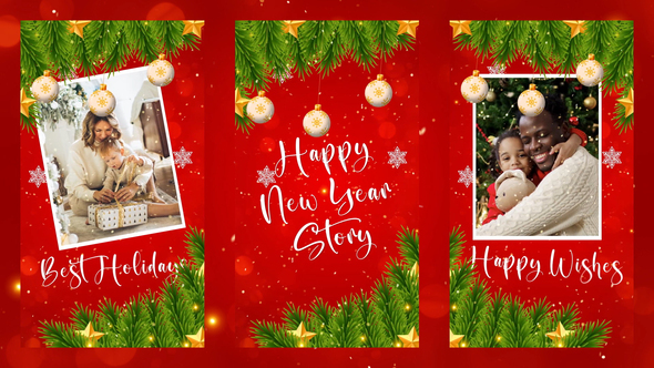 VideoHive Merry Christmas and Happy New Year Instagram | MOGRT