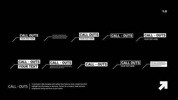 VideoHive Minimal Call – Outs | PP