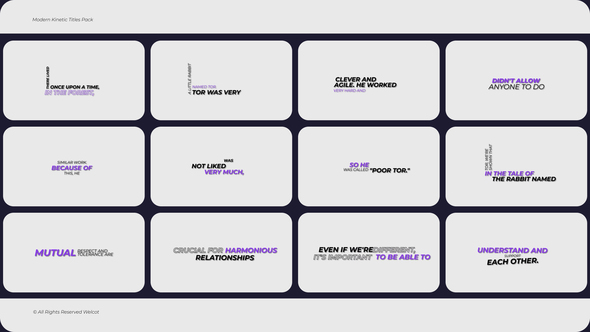 VideoHive Modern Kinetic Titles | MOGRT (PP)