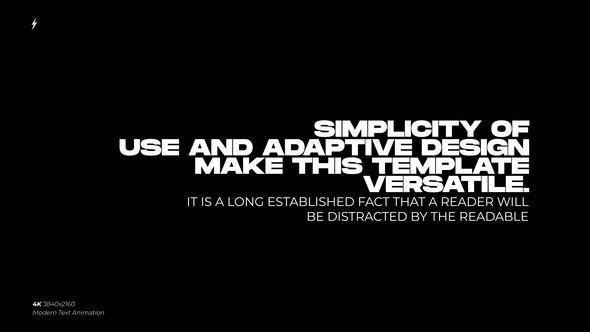 VideoHive Modern Text Animation | MOGRT (PP)