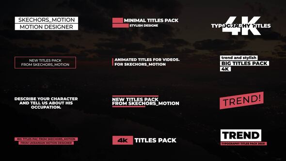 VideoHive Modern Titles | Final Cut Pro