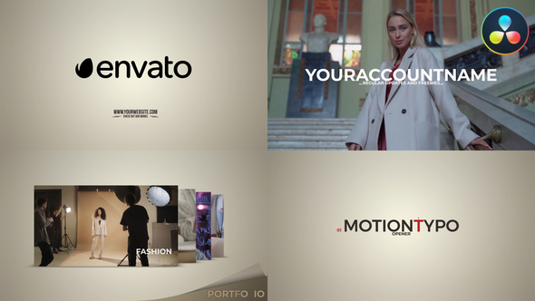 VideoHive Motion Typo for DaVinci Resolve