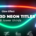 VideoHive Neon Titles 2 53637091