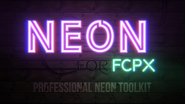VideoHive Neon Tool FCPX
