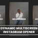 VideoHive New Dynamic Multiscreen Instagram Opener MOGRT for Premier Pro 54289237