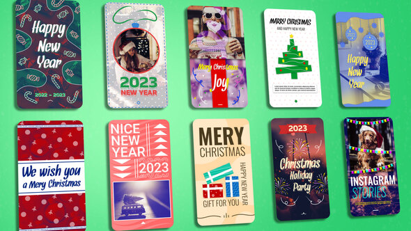 VideoHive New Year & Christmas Stories