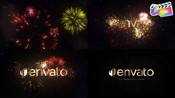 VideoHive New Year Firework Logo for FCPX