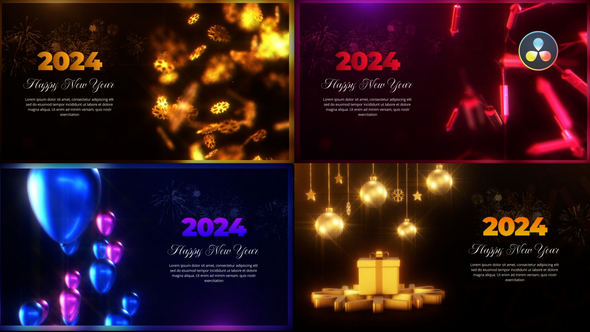 VideoHive New Year Greetings Pack