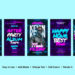 VideoHive Night Party Instagram Stories 54886152