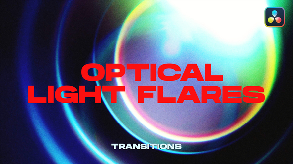 VideoHive Optic Light Flares Transitions | DaVinci Resolve