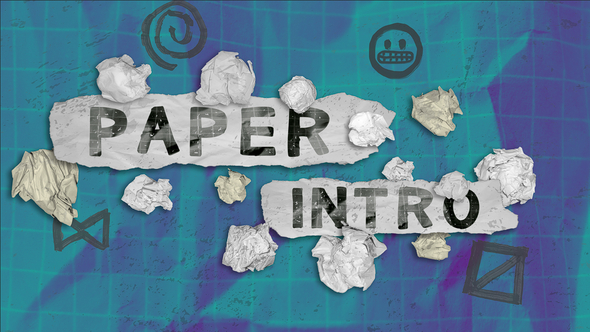 VideoHive Paper Intro