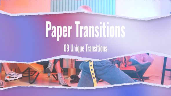VideoHive Paper Transitions Premiere Pro MOGRT