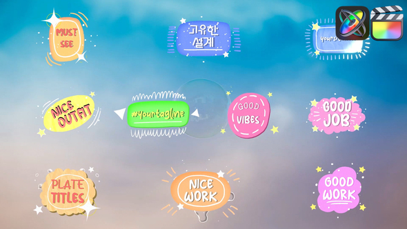 VideoHive Plate Titles for FCPX