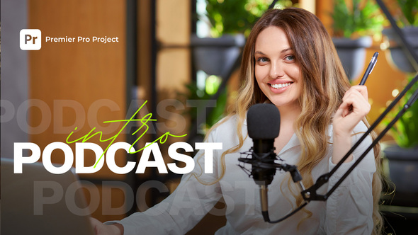 VideoHive Podcast Intro | MOGRT