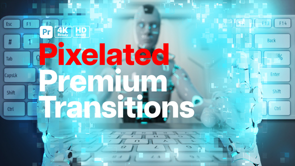 VideoHive Premium Transitions Pixelated for Premiere Pro