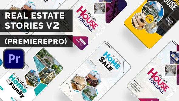 VideoHive Real Estate Stories V2 – Premiere Pro