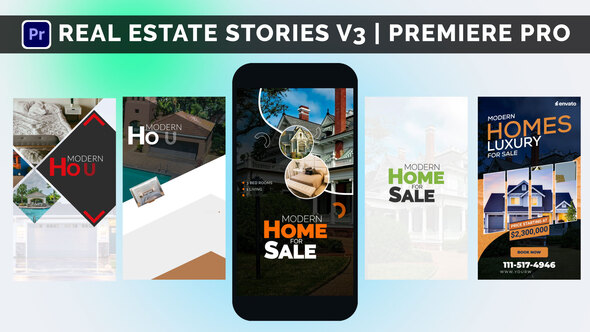VideoHive Real Estate Stories V3 – Premiere Pro
