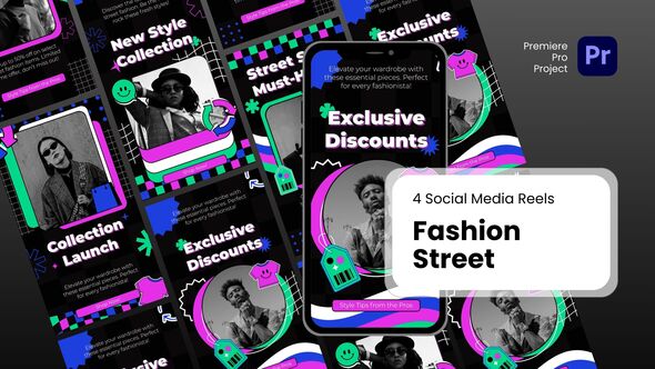 VideoHive Reels – Fashion Street Premiere Pro Templates