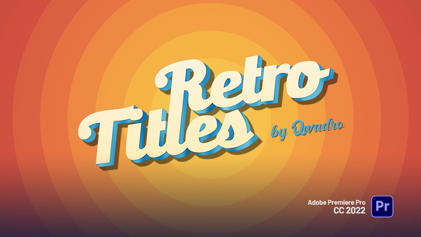VideoHive Retro Titles