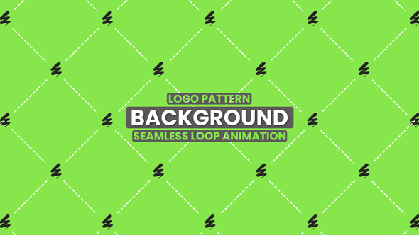 VideoHive Seamless Animation Logo Background