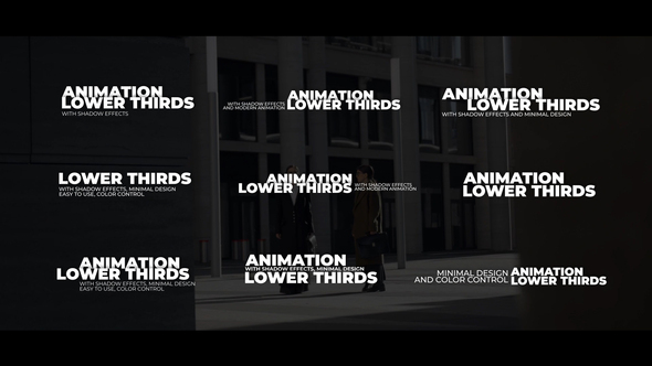 VideoHive Simple Lower Thirds | PP