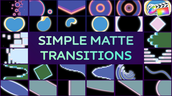VideoHive Simple Matte Transitions | FCPX