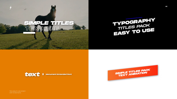 VideoHive Simple Title 2.0 | FCPX & Apple Motion