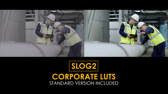 VideoHive Slog2 Corporate LUTs
