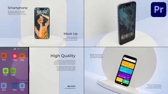 VideoHive Smartphone Mockup for Premiere Pro