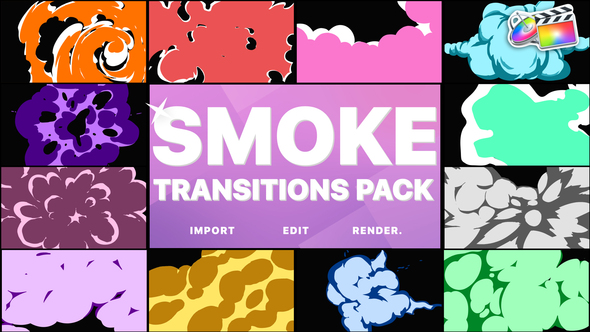 VideoHive Smoke Transitions | FCPX
