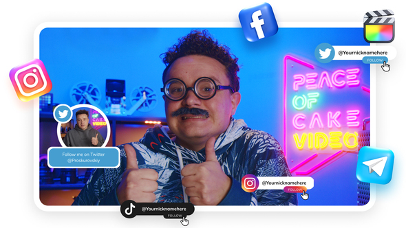 VideoHive Social Media Animations | Final Cut Pro X