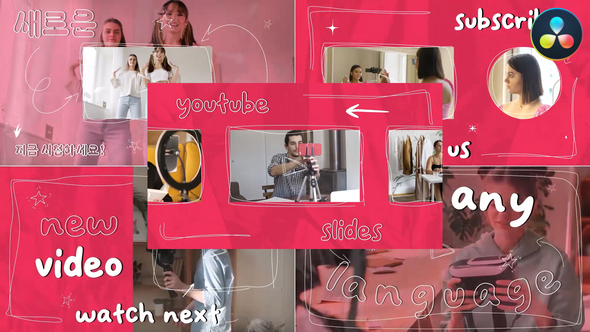 VideoHive Social Media Slides | DaVinci Resolve