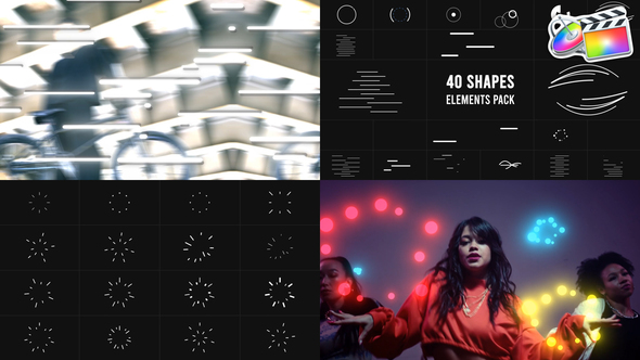 VideoHive Spark Explosion Elements for FCPX