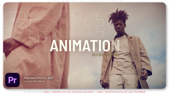 VideoHive Split Dynamic Opener