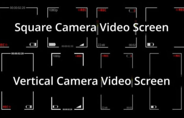 Videohive Square and Vertical Video Recording Screen
