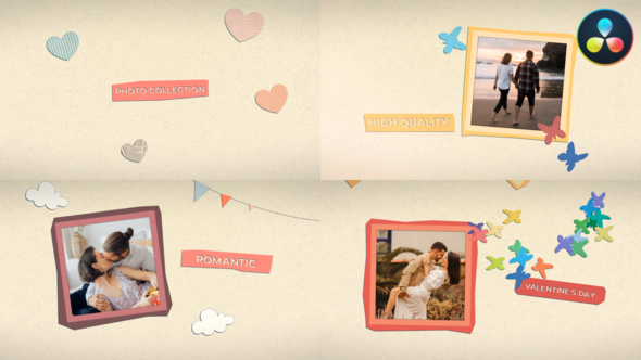 VideoHive Stop Motion Slideshow for DaVinci Resolve