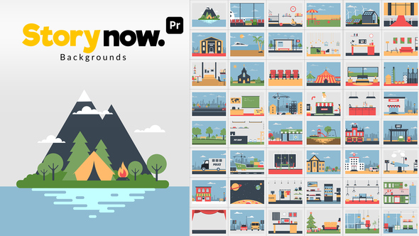 VideoHive Story Now | Backgrounds for Premiere Pro