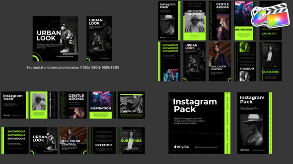 VideoHive Stylish Instagram Pack for FCPX