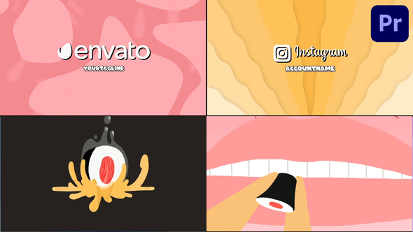VideoHive Sushi Intro Logo Pack for Premiere Pro