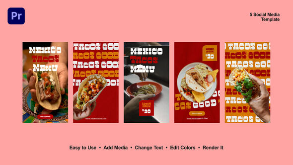 VideoHive Taco Instagram Stories