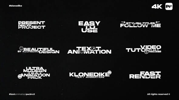 VideoHive Text Animation 4.0_MOGRt