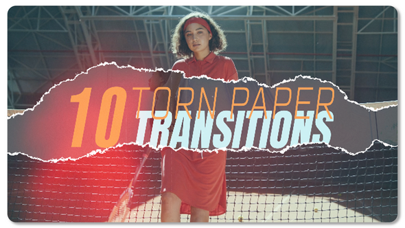 VideoHive Torn Paper Transitions