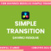 VideoHive Transitions Template Davinci Resolve 54261202