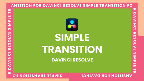 VideoHive Transitions Template Davinci Resolve