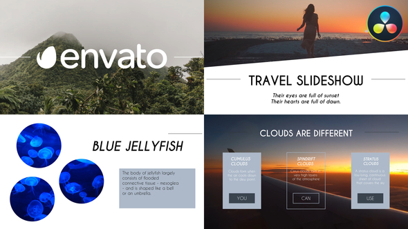 VideoHive Travel Scenes | DaVinci Resolve