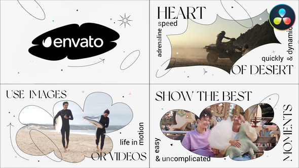 VideoHive Trendy Slideshow | DaVinci Resolve