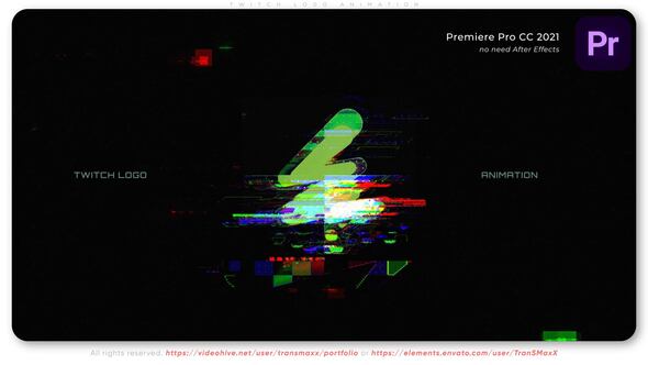 VideoHive Twitch Logo Animation